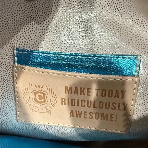 Consuela Wild Leopard Crossbody Bag with Multicolor Strap - Picture 4 of 4